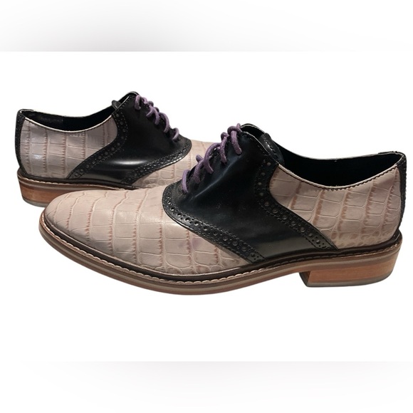COLE HAAN COLTON SADDLE OXFORDS - Picture 1 of 4